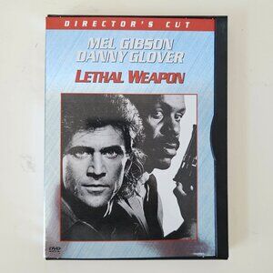 Lethal Weapon DVD 1987 Director's Cut - Mel Gibson, Danny Glover, Gary Busey